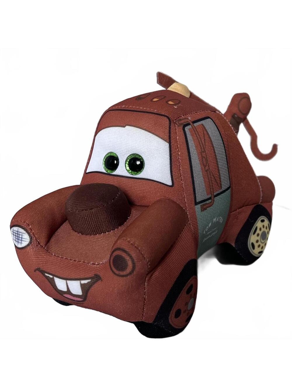 MATER Cars Tow Truck Disney Pixar 8" Plush 2017 Stuffed Toy Ty Sparkle
